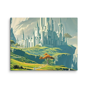 Castle on a green hill