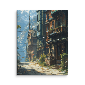 Old road of mountain town