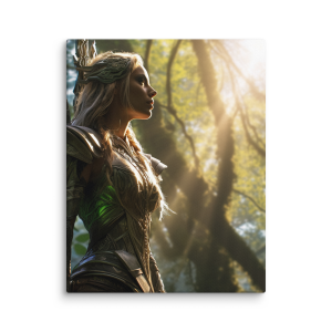 Forest elf woman warrior