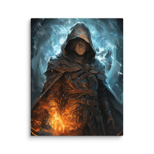 Fire mage rogue man