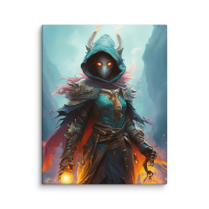 Surreal mage creature