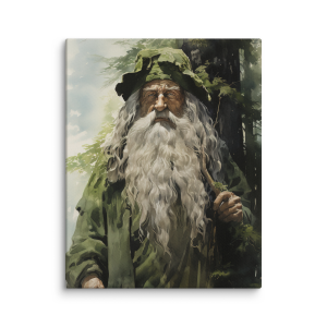 LOTR Radagast oil painting