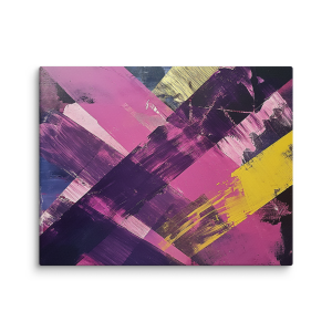 Acrylic purple brush