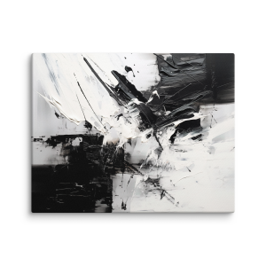 Black and white brush