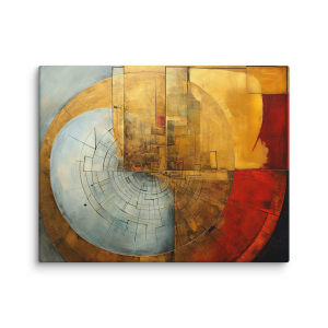 Texastentialist abstract orange