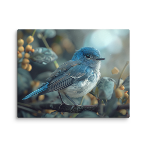 Blue bird photoshoot