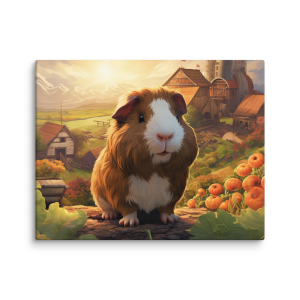 Guinea pig in a farm
