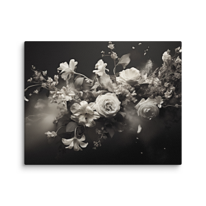 Bouquet in grey shades