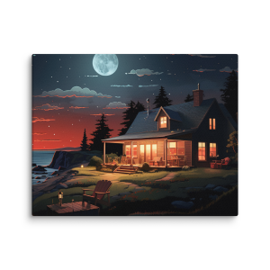 Vacation house near a beach