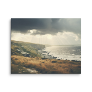 Ocean view from the cliffs